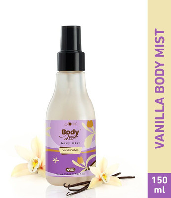 Plum BodyLovin' Vanilla Vibes | Long Lasting Warm Vanilla Fragrance | Perfume Spray | Body Mist  -  For Men & Women(150 ml)