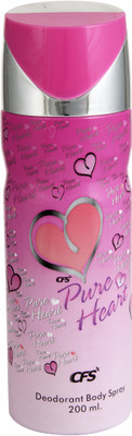 CFS Pure Heart Deodorant Spray  -  For Men(200 ml)