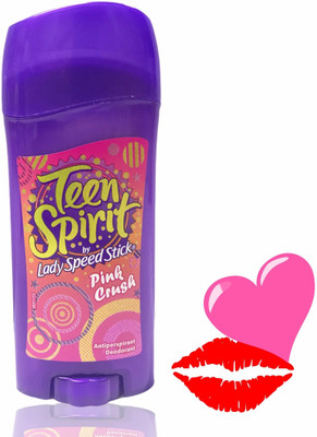 LADY SPEED STICK Teen Spirit Antiperspirant Deodorant Stick Deodorant Stick  -  For Women(65 g)