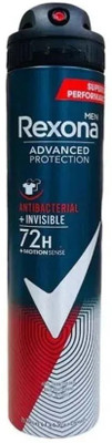 Rexona 72h Antibacterial Invisible Deodorant Spray  -  For Men(200 ml)