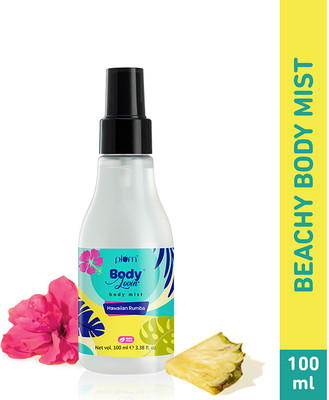 Plum BodyLovin' Hawaiian Rumba | Long Lasting Beachy Fragrance | Perfume Spray | Body Mist  -  For Men & Women(100 ml)