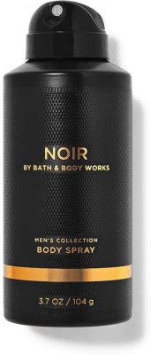 BATH & BODY WORKS NOIR Body Spray  -  For Men(104 g)