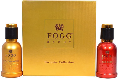 FOGG SCENT SET OF 2- COMMANDER & CHIEF FOR MEN AND WOMEN 50ML+ 50ML Deodorant Spray  -  For Men & Women(100 ml, Pack of 2)