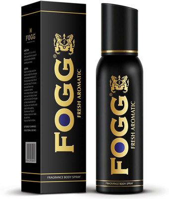 FOGG Fresh Aromatic Premium No Gas Body Spray  -  For Men(120 ml)