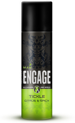 Engage Tickle Deodorant Spray  -  For Men(220 ml)