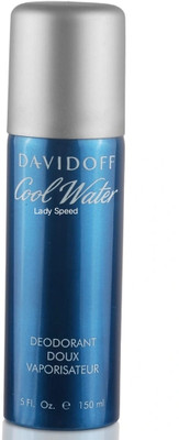 Lady Speed David - off Cool Water Natural Body Spray  -  For Men(150 ml)
