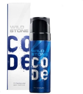 Wild Stone Code Titanium Body Spray  -  For Men(120 ml)