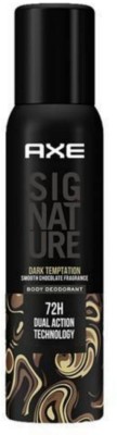 AXE Signature Dark Temptation Dark Chocolate, No GAS Deodorant Spray  -  For Men(122 ml)