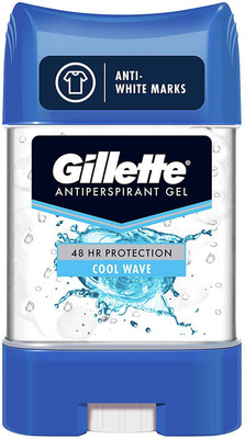 GILLETTE 48 Hour Protection Cool Wave Antiperspirant Gel Deodorant Stick Deodorant Stick – For Men & Women (70 ml)