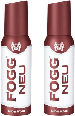 FOGG Neu Super Wood Deodorant With Long Lasting with With Long Lasting Perfume Body Spray  -  For Men(240 ml, Pack of 2)
