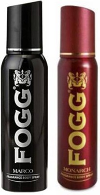 FOGG Marco and Monarch Deodorant Body Spray  -  For Men(240 ml, Pack of 2)