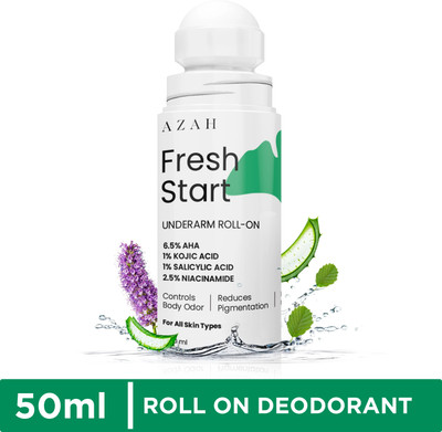AZAH Long-Lasting & Fresh - Perfect for Every Occasion | Underarm Deodorant Roll-on  -  For Women(50 ml)