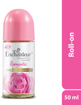 Enchanteur Romantic Anti-Perspirant Perfumed Deodorant Roll-on  -  For Women(50 ml)
