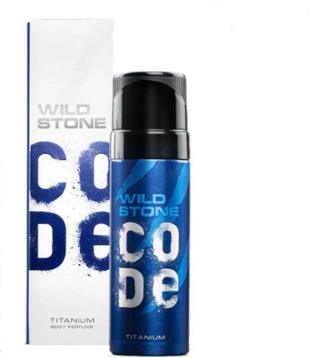 Wild Stone Code Titanium Perfume Body Spray  -  For Men(120 ml)