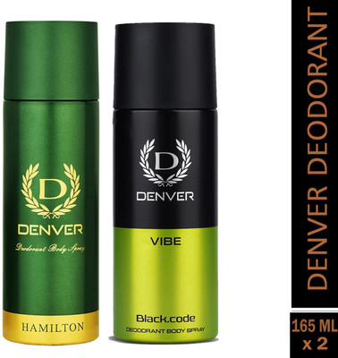 DENVER HAMILTON,BLAZE Body spray|Long Lasting|Provides 24hour odor protection Deodorant Spray  -  For Men(315 ml, Pack of 2)