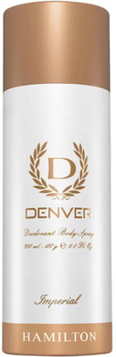 DENVER Hamilton Imperial Deodorant Spray For Men Provides 24-hour odor protection Body Deodorant Spray  -  For Men(165 ml)