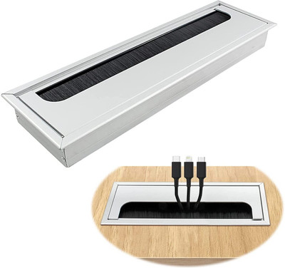 SUPVOX 1 Compartments Aluminium Cable Organizer(Silver)