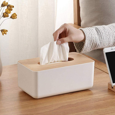 Honch 1 Compartments PLASTIC Tissue Holder Dispenser(Multicolor)