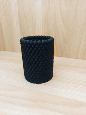 Shape Factory 1 Compartments plastic holder(Black)
