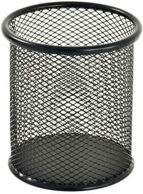 Nexvox 1 Compartments Mesh Desktop Storage Organizer for Student Stationery Office Supplies(Black)