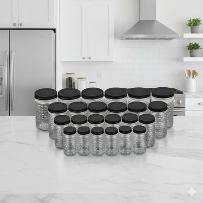 MAXTID 24 Compartments Plastic Modular(Black)