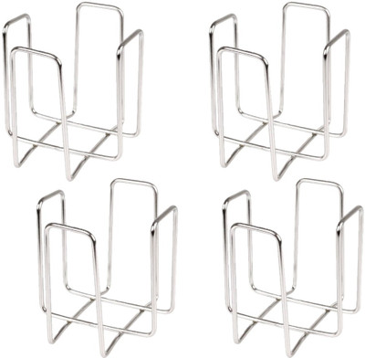 finality 4 Compartments Stainless Steel Wired Tissue Or Napkin Holder(Silver)