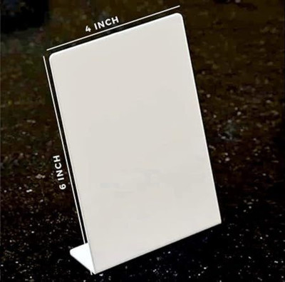 nakshcollection 1 Compartments PLASTIC QR Code(White)