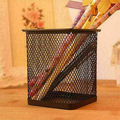 PAVITYAKSH 1 Compartments METAL HOLDER(Black)