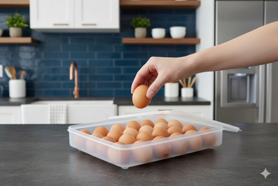 MAXTID 1 Compartments Plastic PP(Clear)