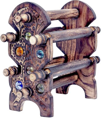 Zenith art Decorative Showpiece  -  35 cm(Wood, Brown)