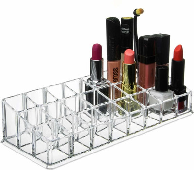 Precious Homeware 6 Compartments Acrylic Makeup::Multi Purpose(Clear)