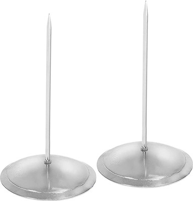 Nexvox 0 Compartments Steel Bill Fork(Silver)