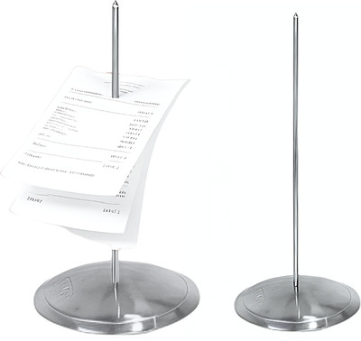 VeleSolv 2 Compartments Steel Bill Fork(Silver)