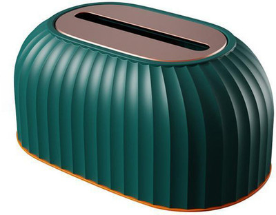oddpod 1 Compartments Plastic Tissue Box(Pine Green)