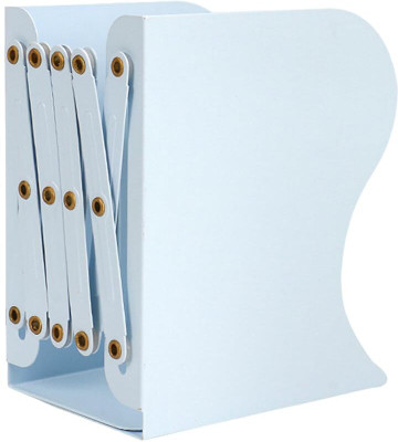 SYGA 4 Compartments Iron Book Stand(Light Blue)
