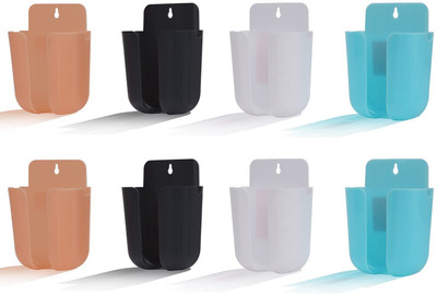 DIYAL ENTERPRISE 1 Compartments Plastic remote holder(black,white,blue,orange)