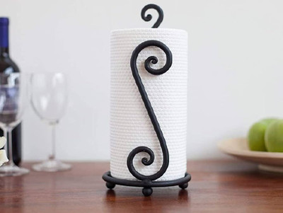 Lantern 1 Compartments IRON NAPKIN HOLDER(Black)