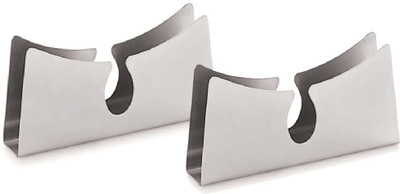 finality 6 Compartments Stainless Steel Tissue Holder(Silver)