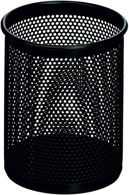 AKKI 1 Compartments Metal PEN HOLDER(Black)