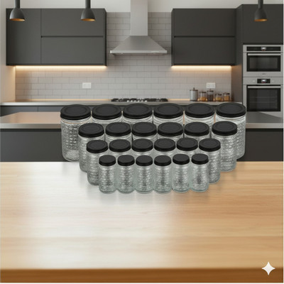 MAXTID 24 Compartments Plastic Modular(Black)