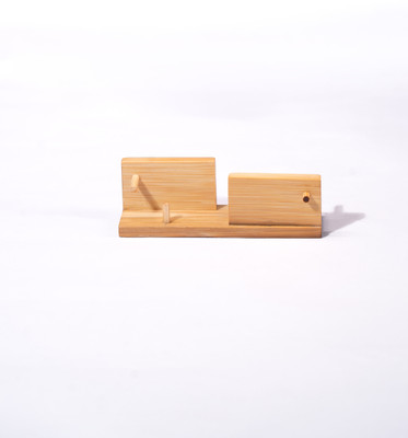 Bamboostan 1 Compartments Bamboo Bamboo Discipline card holder(Beige)