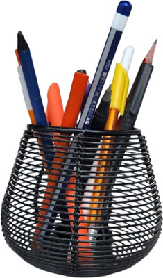 Pure Source (India) 1 Compartments Iron Holder(Black)