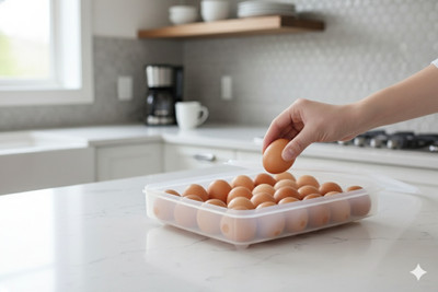 MAXTID 1 Compartments Plastic PP(Clear)