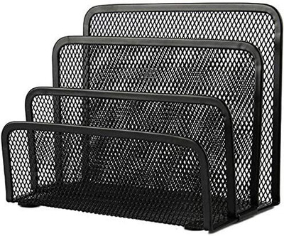 Dhuli 3 Compartments Metal Tiered(Black)