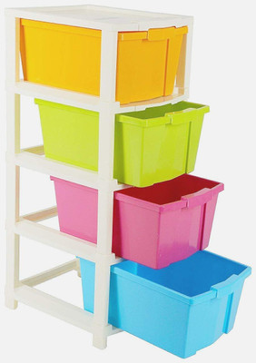 Kovea 4 Compartments plastic drawer(Multicolor)
