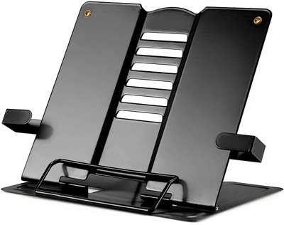 DTWOC 1 Compartments Metal Cookbook(Black)