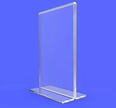 BESTNERY 1 Compartments Acrylic T Stand(Transparent, Clear)