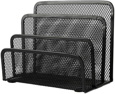 Onlyeasy 3 Compartments Metal Manual(Black)