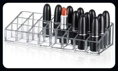 HANSHIKA ENTERPRISES 5 Compartments Acrylic Makeup(Transparent)