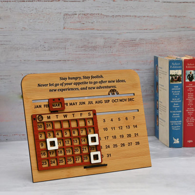 MISBH 0 Compartments wooden gift(Brown)
